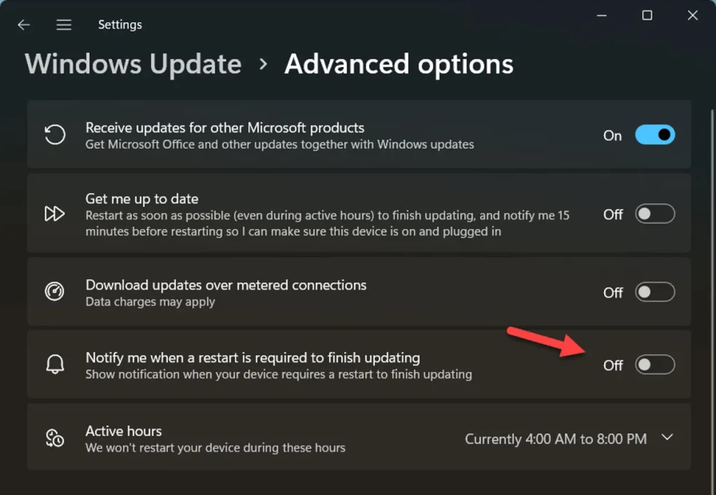 windows update advanced options آیا بروزرسانی ویندوز شما را ناراحت می‌کند؟ با این ۳ مرحله به راحتی کنترل را به دست بگیرید.